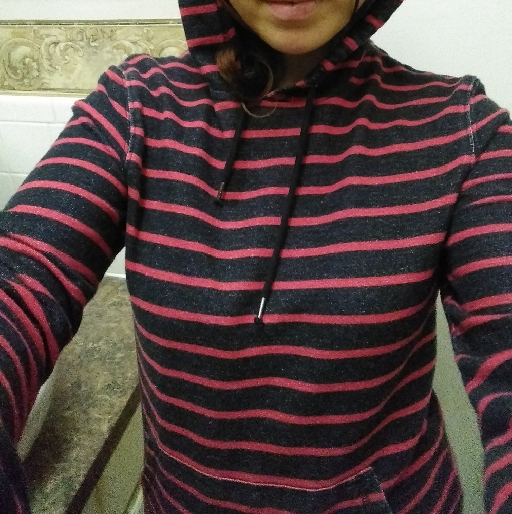 On the byas hoodie